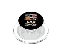 Boots Or Bows Dad Loves You PopSockets PopGrip per MagSafe