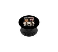 Boots Or Bows Grandpa Loves You PopSockets PopGrip Adesivo