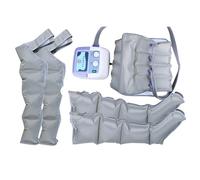 Boots Pressoterapia, Drenaggio Linfatico Presoterapia para Casa Piernas, Massaggio per Gambe Piedi Stanchi, Massaggi e Rilassamento, Facile da Usare (4 Camere, 2 Leg+2 Armi +1 Cintola)
