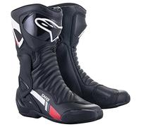 boots S-MX 6, ALPINESTARS (black/grey/red fluo, size 46)