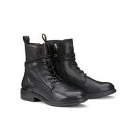 Boots stringati Catria in pelle traspirante Nero 38