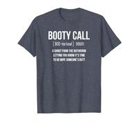 Booty Call Noun Definizione T-Shirt Maglietta, Uomo, Pervinca, L