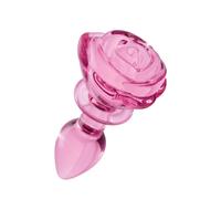 Booty Sparks BOOTY SPARKS - Plug Anale Rosa in Vetro Piccolo