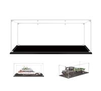 BOOVAX Teca Vetrina per Lego 10274/42129, Acrilico Trasparente Vetrina Collezione Espositiva per [Ghostbusters-Ecto-1/Zetros-Camion] - 55x25x25cm | 2mm