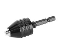 Booverkusadapter Rong - Accessorio per Mandrino in Acciaio per Carbonio - Facile Usare e Sostituire la Punta del Trapano Adatto Auto, Garage, Warehouse Clipper 0,3-3,2 Mm (Set mandrino + asta