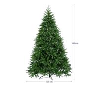 BOP Albero di Natale Narciso, chioma 100% in PE Real Touch, Molto Realistico