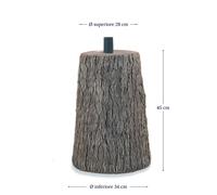 BOP Base Tronco Nature per Alberi di Natale fino a 270 cm, Molto Realistica