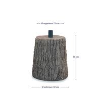 BOP Base Tronco Nature per Alberi di Natale fino a 270 cm, Molto Realistica
