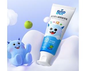 BOP - Probiotic Anti-Cavity Toothpaste For Kids Apple - 70g