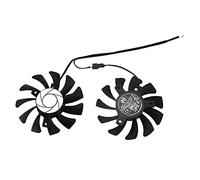 Bopfimer HA8010H12F-Z 75MM 2Pin GTX1050Ti GPU Cooler Fan per Geforce GTX 1050Ti GTX-1050-Ti-4GT-OC (2PZ)