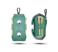 BOPIES Marsupio da Golf for l'organizzazione Portatile Borsa Porta Palline da Golf Robusto Durevole Custodia for Attrezzi da Golf, 2 Pezzi(Verde)