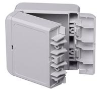 Bopla Bocube B 080805 ABS-7035 96031115 Alloggiamento industriale 80 x 89 x 47