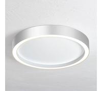 Bopp Aura plafoniera LED Ø 30cm bianco/alluminio BOPP