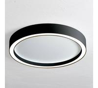Bopp Aura plafoniera LED Ø 30cm bianco/nero BOPP