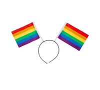 Boppers Per Testa Unisex Con Bandiera Arcobaleno Pride Gay LGBT Costume Fantasia