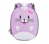 Boppi Tiny Trekker Zaino da viaggio per bambini - Zaino 4 litri - Gatto Viola