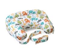 Boppy Cuscino Allattamento Deluxe, Supporto per Allattamento al Seno e con Biberon, Forma Ergonomica con Supporto per Mamma e Bambino, Imbottitura Piena, Sfoderabile e Lavabile in Lavatrice, 0M+