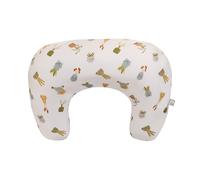 Boppy Cuscino per allattamento, con piante d'appartamento felici, più grande, più solido e di supporto per l'allattamento al seno e l'allattamento con biberon, riempimento più solido, sollevamento più