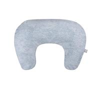 Boppy Cuscino per allattamento - Cuscino ergonomico per biberon e allattamento al seno con superficie alta, ferma, grande, cuscino idrorepellente con fodera lavabile; sicurezza per bambini verificata