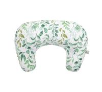 Boppy Cuscino per allattamento - Foglia di salvia verde - Cuscino più grande e di supporto per allattamento al seno e allattamento con biberon - riempimento più solido, sollevamento più alto, area più