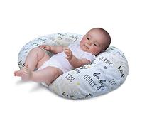 Boppy Supporto Allattamento anche conosciuto come cuscino allattamento per Neonati 0+ Mesi, Forma Ergonomica con Supporto per Mamma e Bambino, Supporto Neonato per Allattamento al Seno e col Biberon