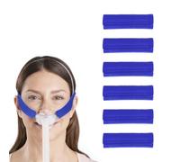 BOPRKTM 6 pezzi Confezione da mascherine CPAP per la cinghia Coprisedili universali per cinghie per il viso CPAP per il viso universali e riutilizzabili cuscinetti confortevoli CPAP Strap Comfort Pad