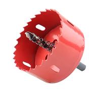 BOQIIKAR Sega a tazza bimetallica HSS da 70 mm, punta da trapano veloce, con albero e trapano di centraggio, per legno, lamiera, cartongesso, ferro, plastica