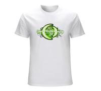 BOQUAN A Perfect Circle - 13Th Clover T-Shirt White 3XL