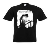 BOQUAN Nosferatu Vampire Horror Movie T Shirt Black M
