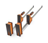 Bora 31" Parallel Clamp Set, 2 Pack of Woodworking Clamps with Rock-Solid, Even Pressure, 571131T