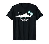 Bora Bora Palme Isola Spiaggia Polinesia Figi Regalo Tahiti Maglietta