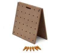 Bora Centipede CK22T - Banco da lavoro da tavolo per cavalli da lavoro millepiedi Bora - 61 x 121,9 cm - include piano in legno con fori per cani da 1,9 cm + 6 maniglie di bloccaggio a rotazione