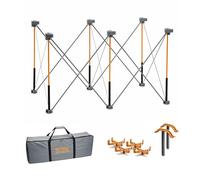 Bora Centipede CK6S - Cavalletto da lavoro e tavolo portatile, 6 x 1,2 m, con gambe pieghevoli in acciaio