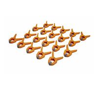 Bora Mini morsetto a molla da 2,5 cm, confezione da 20 pezzi, 540520, regalati una mano extra con questi mini morsetti a molla in polimero resistente, marrone