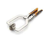 BORA Morsa di bloccaggio da 7,6 cm con regolazione automatica, morsetti per saldatura resistenti con impugnature comode, perfetto morsetto a C per lavorazione del legno, saldatura e lavorazione dei