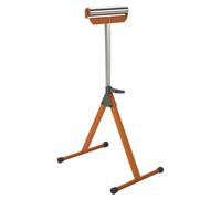 BORA Portamate - Supporto Regolabile con Piedistallo e Rullo a Sfere in Acciaio | Feed Stand per Trapani e Seghe, Altezza da 11 a 102 cm