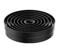 BORA PUED Bocchetta di entrata originale nera per PURE, aspiratore, accessorio piano cottura