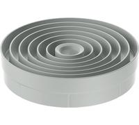 BORA PUEDL Bocchetta di entrata originale grigia chiara per PURE, aspiratore, accessorio piano cottura