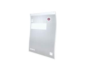 BORA Sacchetti per sottovuoto, 26 cm x 39 cm, 2,1 litri, 15 pezzi, per macchina sottovuoto BORA QVAC, riutilizzabili, sacchetti riutilizzabili, per conservare alimenti, cottura sous vide, trasparenti