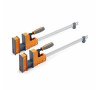 Bora Set di morsetti paralleli da 45,7 cm, confezione da 2 morsetti per la lavorazione del legno, con pressione uniforme, 571118T, marrone rustico