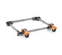 BORA Universal Mobile Base Kit with 3-Inch Wheels and Steel Foot Levers - Fully Adjustable Low-Profile Design Portable Base for Tools and Equipment for Easy Mobility 400 Lbs Max Weight - PM-1050