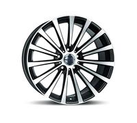 Borbet Blx Black Polished Matt 8.5x18 ET 35 5/120 cerchio in alluminio Nero