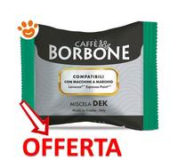 Borbone Caffè Capsule Espresso Point - Dek decaffeinato - Borbone Caffè Capsule Espresso Point - Dek decaffeinato - Confezione Da 50 Capsule - CONFEZIONE RISPARMIO