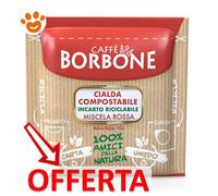 Borbone Caffè Cialde ESE 44 - Miscela Rossa - Borbone Caffè Cialde ESE 44 - Miscela Rossa - Confezione Da 50 Cialde - CONFEZIONE RISPARMIO