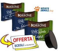 Borbone Don Carlo A MODO MIO → da 100 Capsule - Miscela Blu Nera Rossa Light Dek