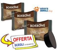 Caffè Borbone capsule Don Carlo compatibili Lavazza "A modo mio" NERA - conf. 50