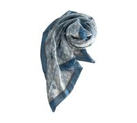 Borbonese, ,Accessories ,Donna ,Blu ,ONE SIZE Silk Scarf