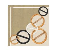 Borbonese, ,Accessories ,Donna ,Multicolore ,ONE SIZE Foulard Viti