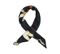 Borbonese, ,Accessories ,Donna ,Nero ,ONE SIZE Silk Scarf