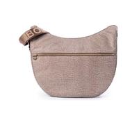 Borbonese, ,Bags ,Donna ,Beige ,ONE SIZE Tessuto tecnico crossbody con tracolla cordura